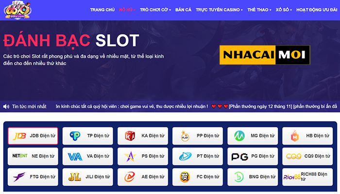 Các trò chơi phổ biến trên trang web game Vwin88 - Vwin88