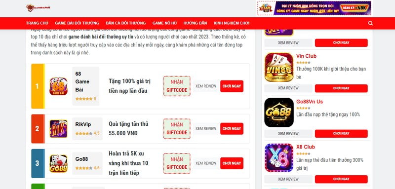 Bài đánh giá chi tiết về trang web cổng game 69Vn Club - 69Vn