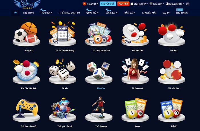 Các game cấp độ Betcom cung cấp nhiều lựa chọn lối chơi đa dạng và có tính hấp dẫn cao - Betcom